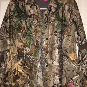 Long sleeve camouflage shirt